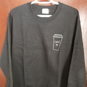 Black Cafe Sweatshirt